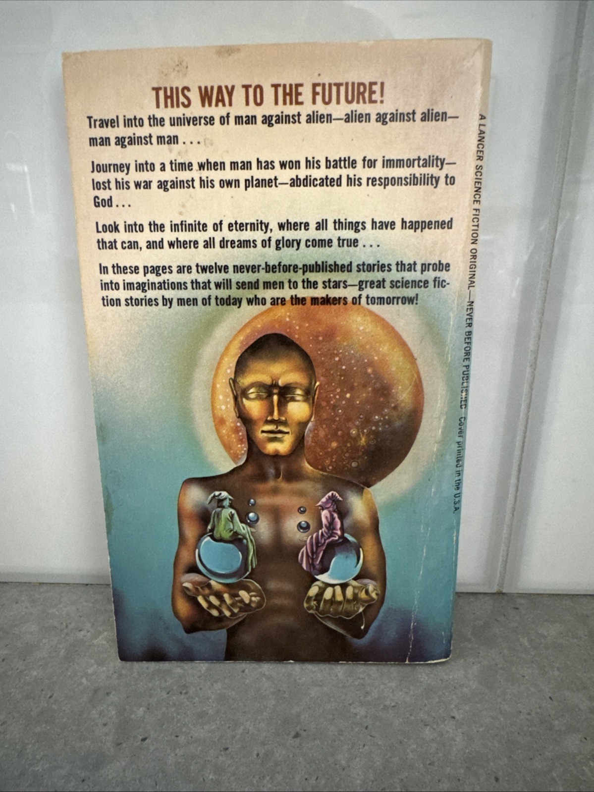 Infinity Five Edited by Robert Hoskins Vintage 1973 Lancer Books Paperback