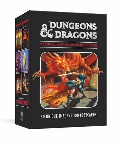 Official Dungeo Dungeons & Dragons 100 Postcards: Archival (Other printed item)