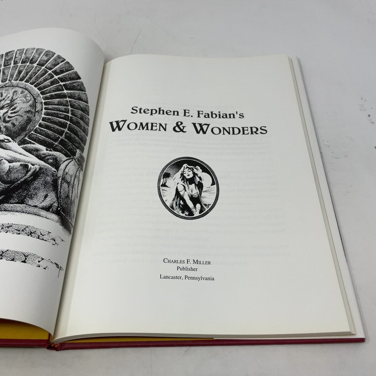 Stephen E. Fabian’s Women & wonders by Stephen E. Fabian HC First Edition Like