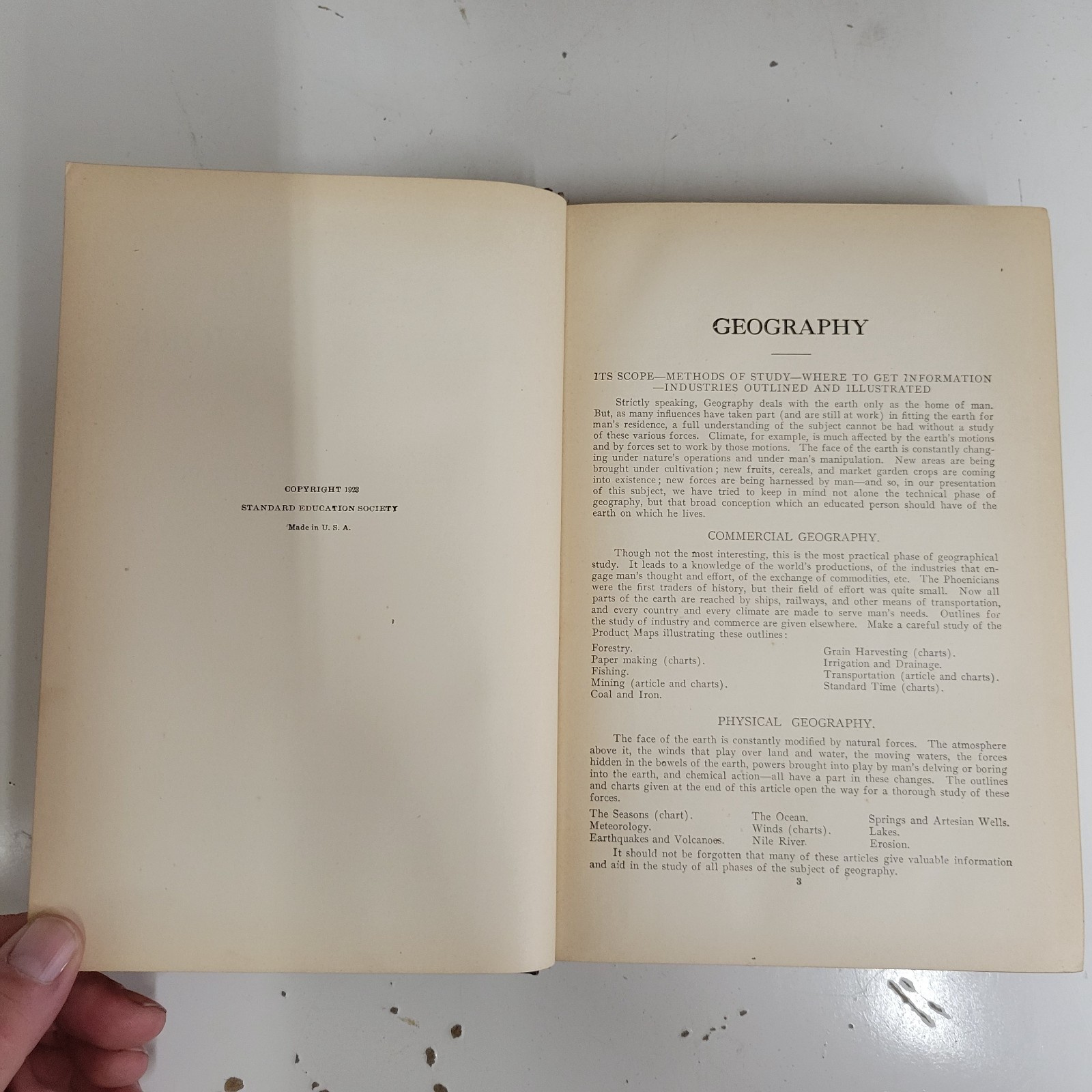 The Standard Reference Work Vol 1-10 + Loose Leaf Service 1923-24 Encyclopedia