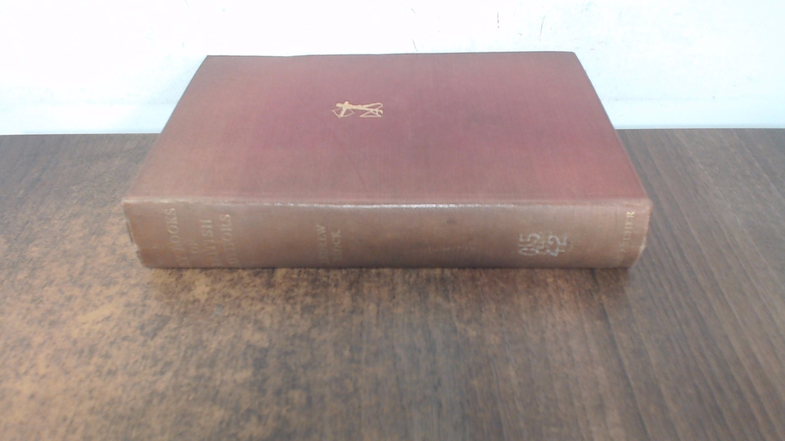 Key Books of British authors 1600-1932, Andrew Block, Denis Arche