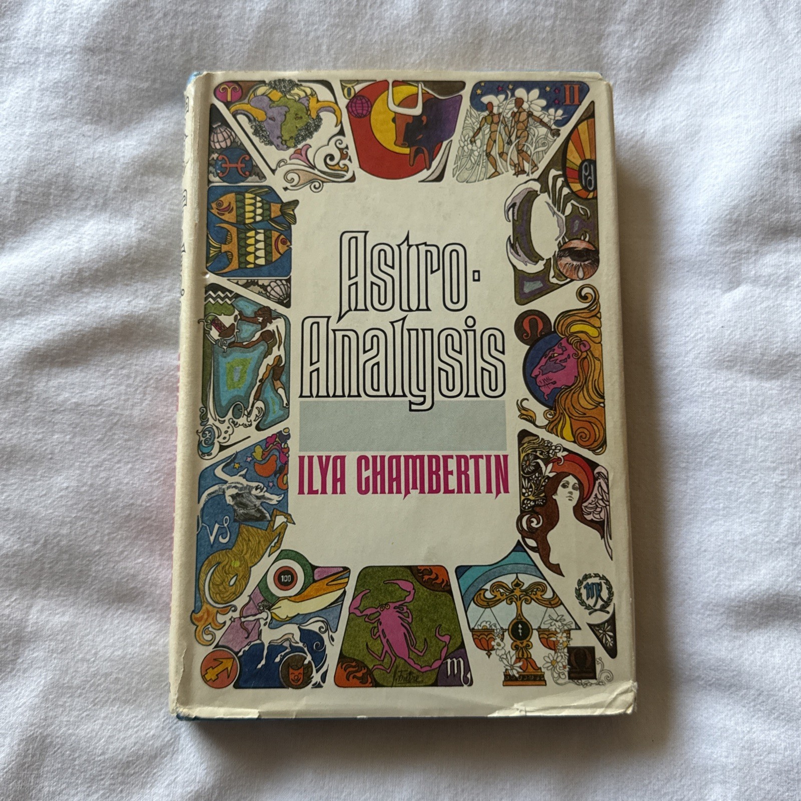 Astro-Analysis by Ilya Chambertin Vintage Hardcover Astrology Book Zodiac Signs