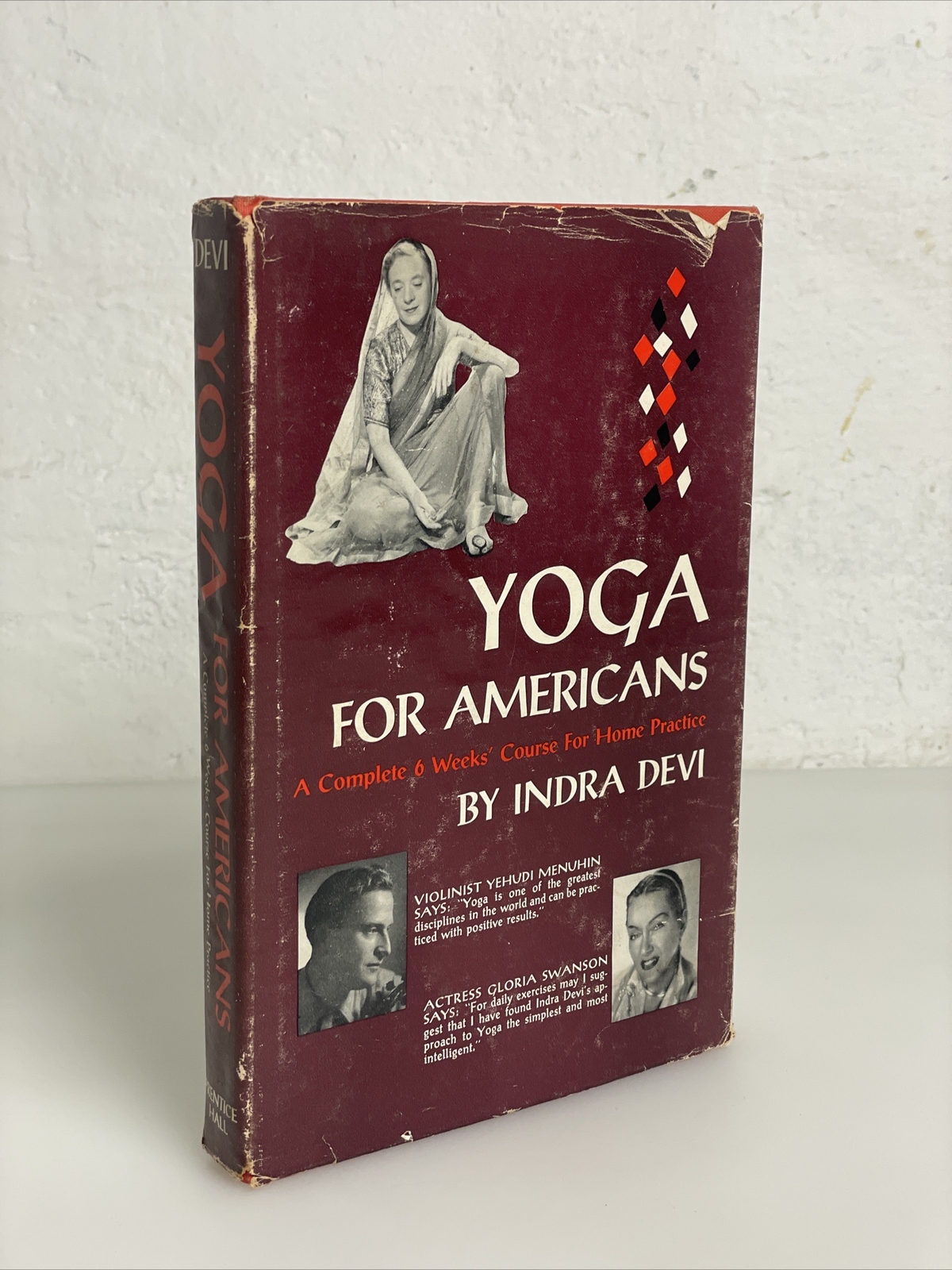 Indra Devi Yoga For Americans 1st Edition 1st Printing HC Gloria Swanson 1959
