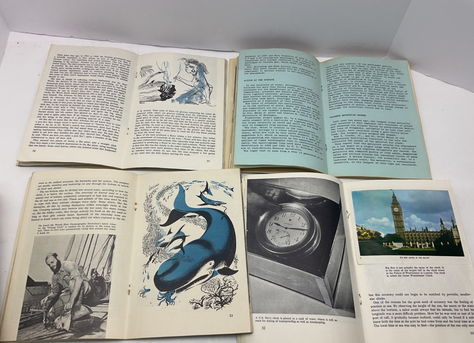 Science Service Science Program Booklet Lot Nelson Doubleday 1970s 15