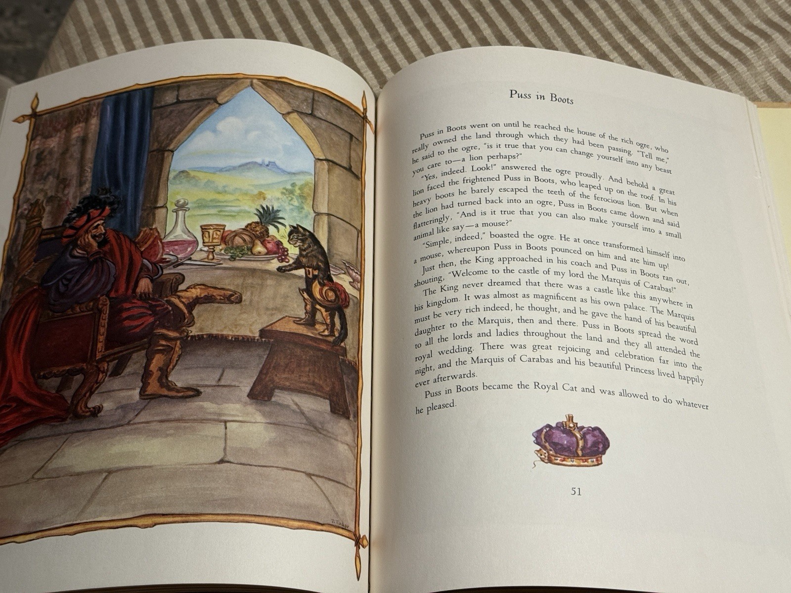 The Tasha Tudor Book of Fairy Tales 1961 First Edition, Platt & Munk, HC *Mint*