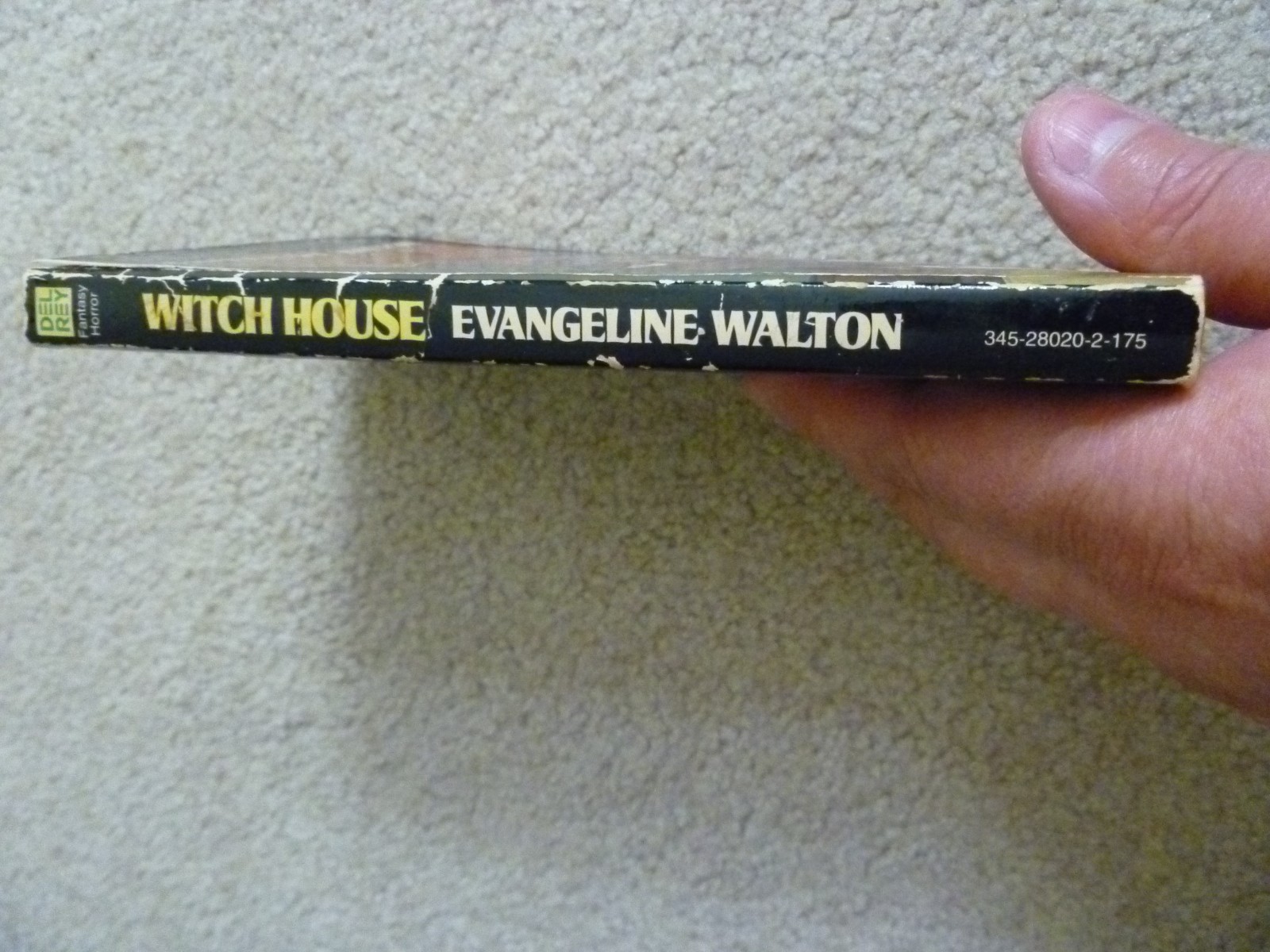 Witch House PB Evangeline Walton Del Rey Fantasy Horror Paperbacks Hell 1979