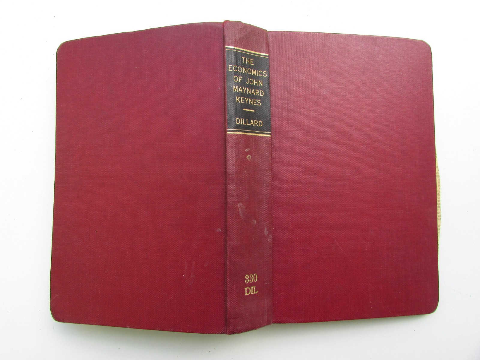 DUDLEY DILLARD: The Economics of John Maynard Keynes, Theory of a Monetary Econo