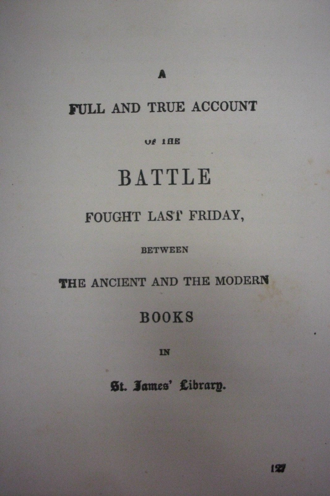 1857 WORKS OF DEAN SWIFT Gulliver’s Travels-Tale of a Tub-Battle of Books+++