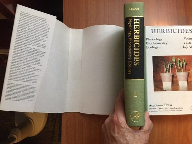 RARE *HERBICIDES* 2 VOL SET, HC/DJ 2nd Edition 1976 FINE Physiol, Biochem, Ecol