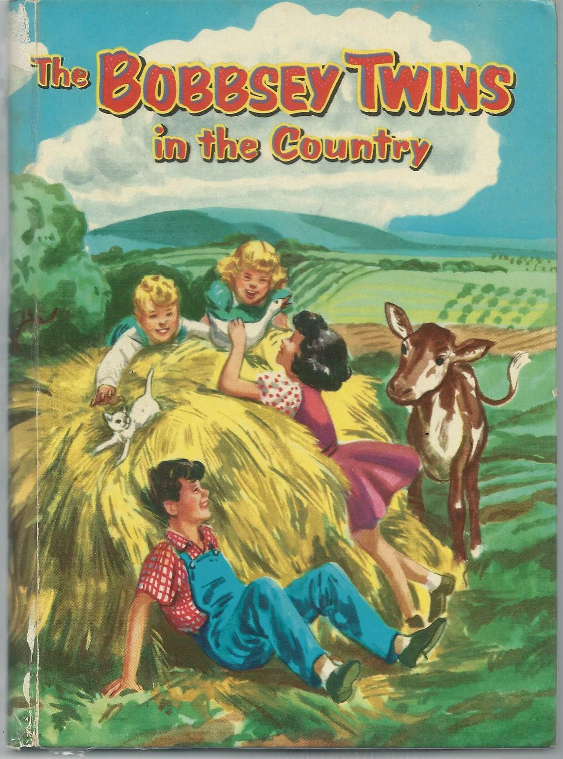 BOBBSEY TWINS IN THE COUNTRY ~ 1953 Whitman Publishing By Laura Lee Hope