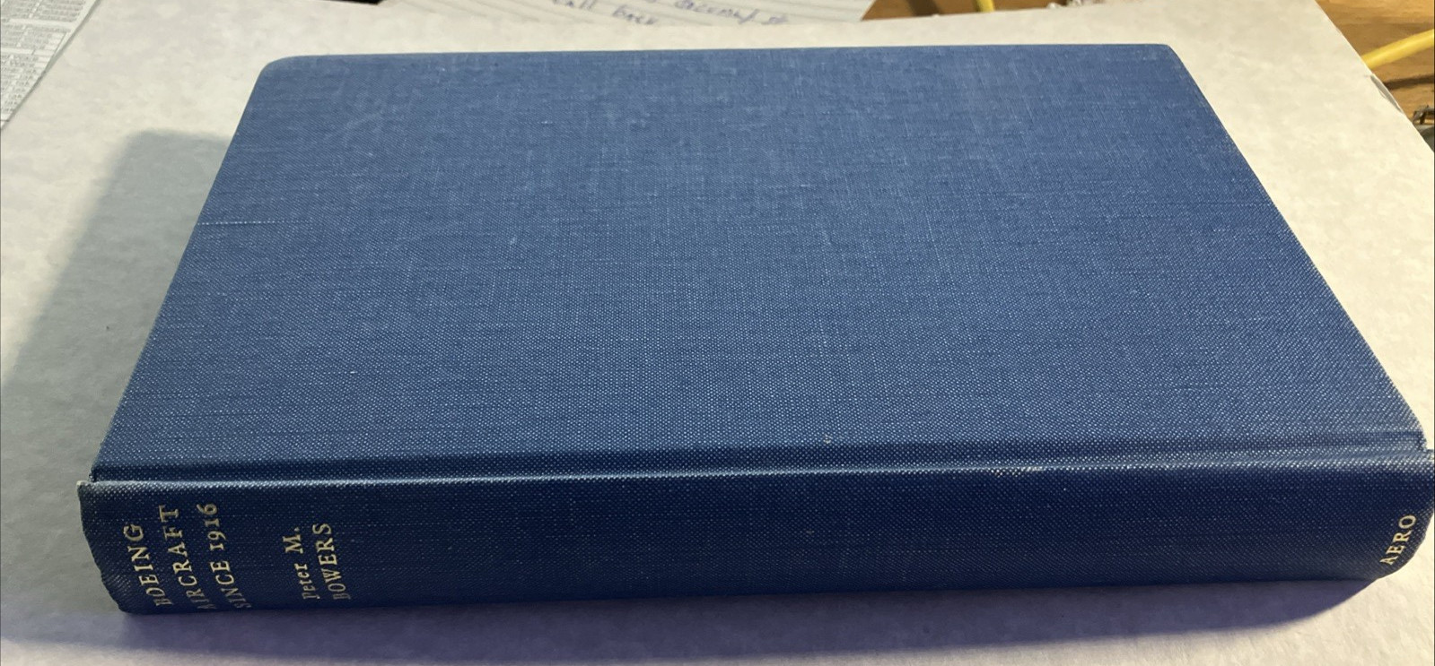 Boeing Aircraft Since 1916, By Peter Bowers, Hardcover, DJ, 1st Edition