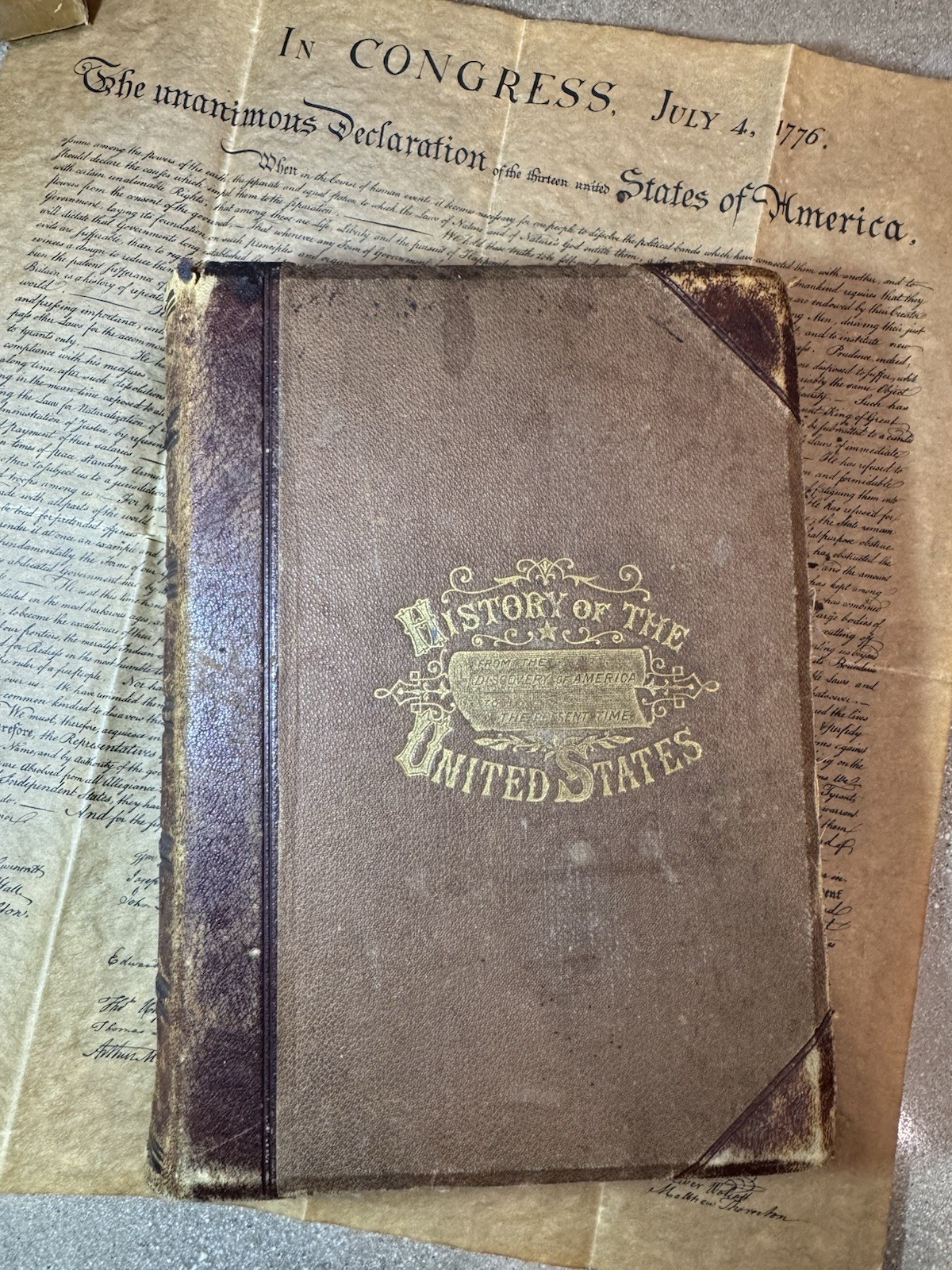 JOHN CLARK RIDPATH HISTORY OF THE UNITED STATES ILLUSTRATED LEATHER 1877