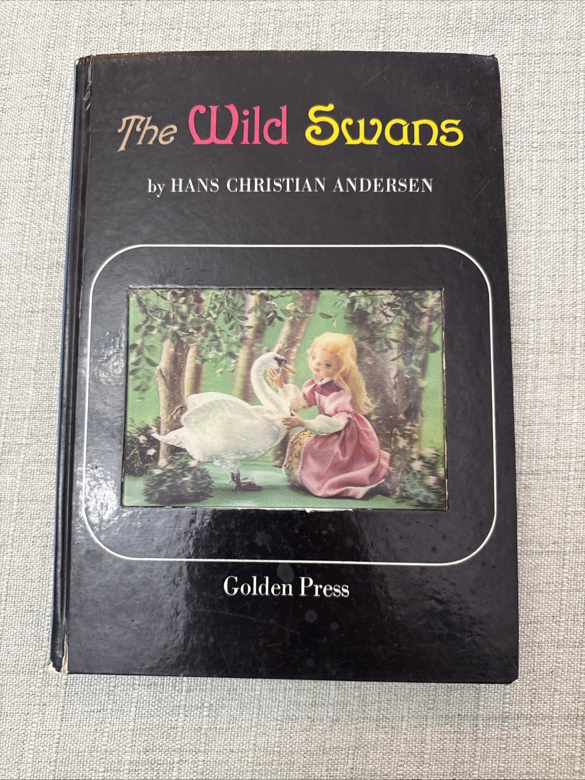 Hans Christian Andersen The Wild Swans, Golden Press Illustrated Hardcover Book