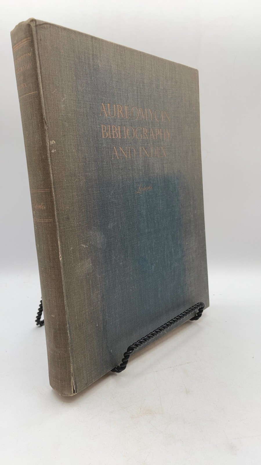Aureomycin Bibliography and Index Hardcover 1951 Edition 1951