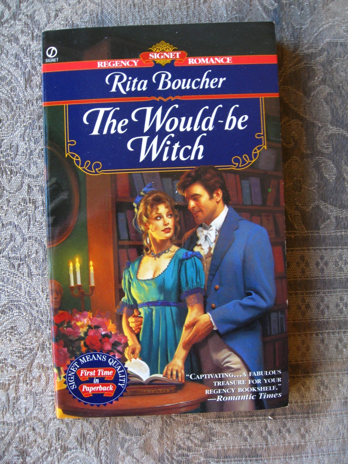 Rita Boucher – The Would-Be Witch (Signet Regency Romance) 1997- paperback