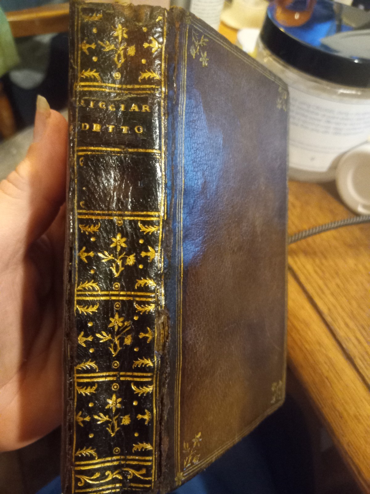 1767 RICCIARDETTO DI NICCOLO CARTEROMACO IN ITALIAN