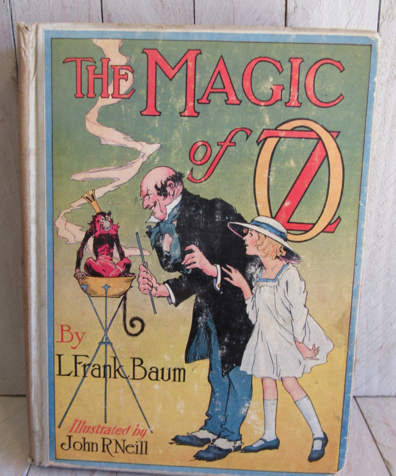 vtg The Magic of Oz L. Frank Baum John R Neill HB Reilly & Lee 1919