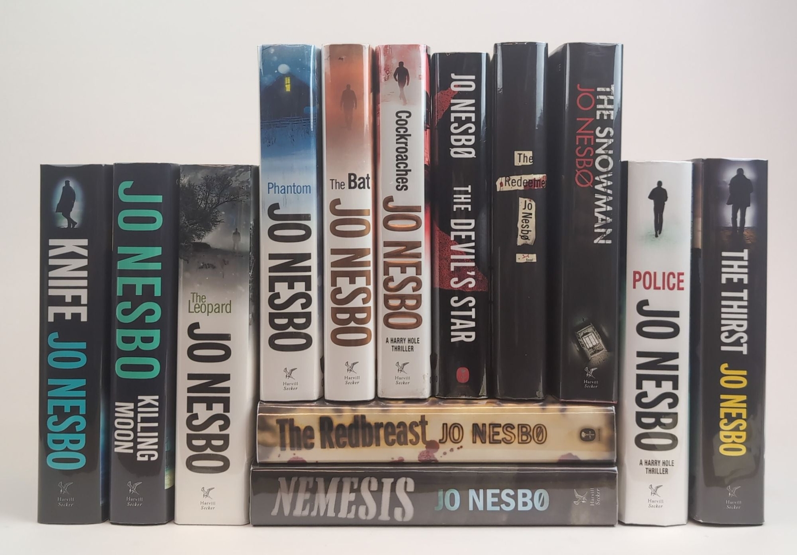 Jo Bartlett Nesbø, Neil / HARRY HOLE SERIES 13 Volumes Signed 1st ed 2005