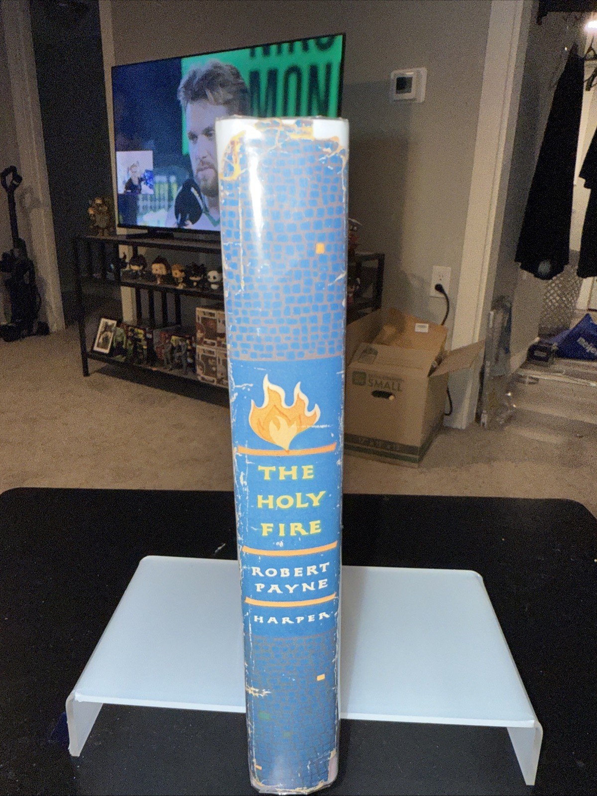 The Holy Fire by Robert Payne 1957 1st Ed DJ Church Fathers Harper & Brothers