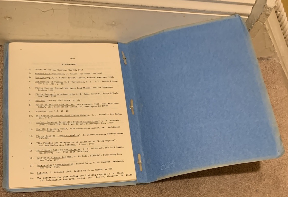 RAND DOCUMENT UFOS WHAT TO DO RARE 1968 SPACE ALIEN PUBLICATION GEORGE KOCHER