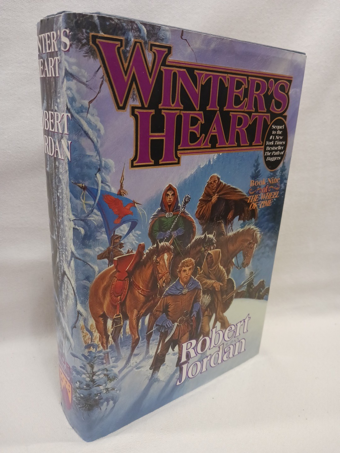Winters Heart Wheel Of Time 9 Robert Jordan HC First Edition 1st Printing VGC B