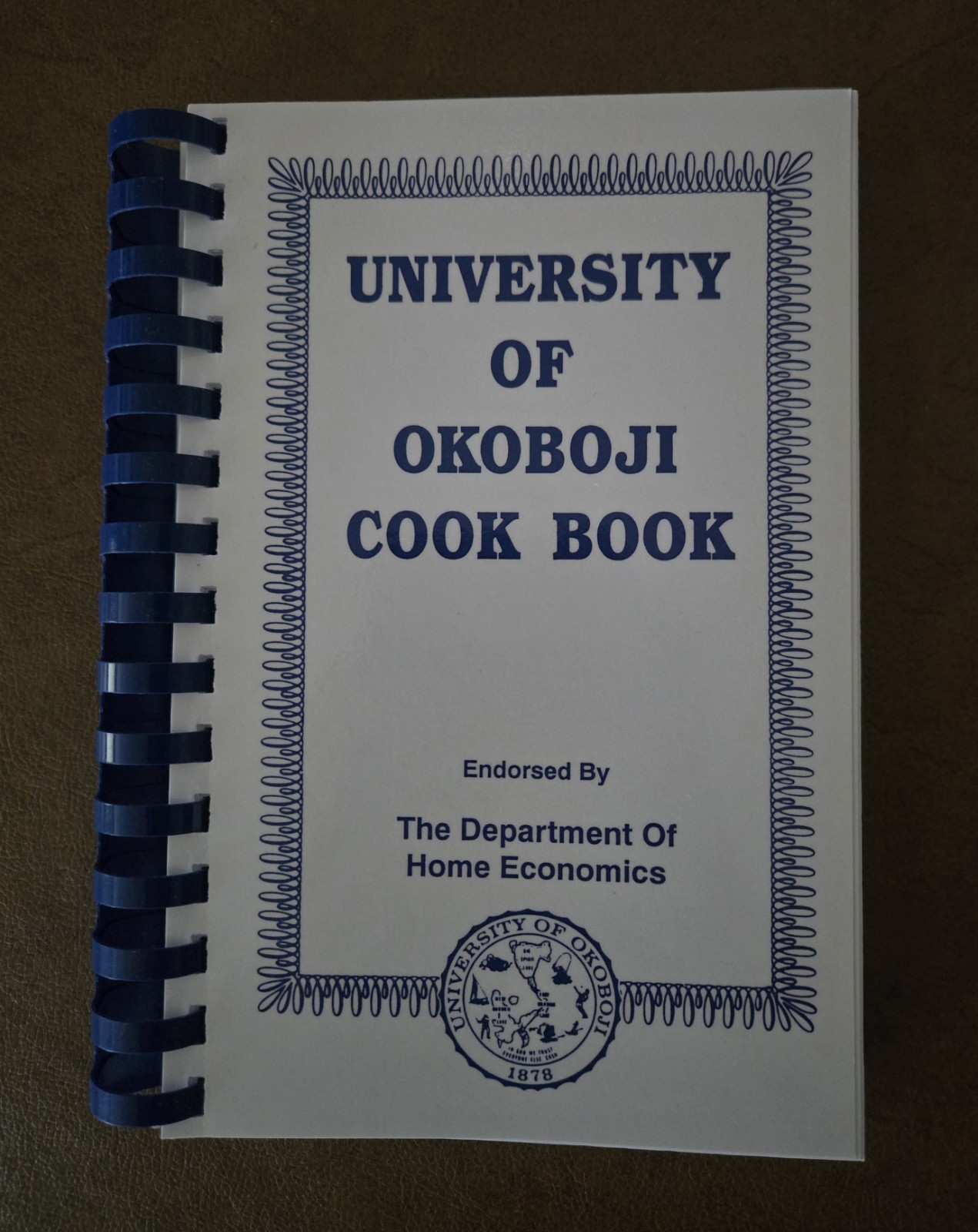 ***NEW*** University Of Okoboji Cook Book 19th Printing 2024