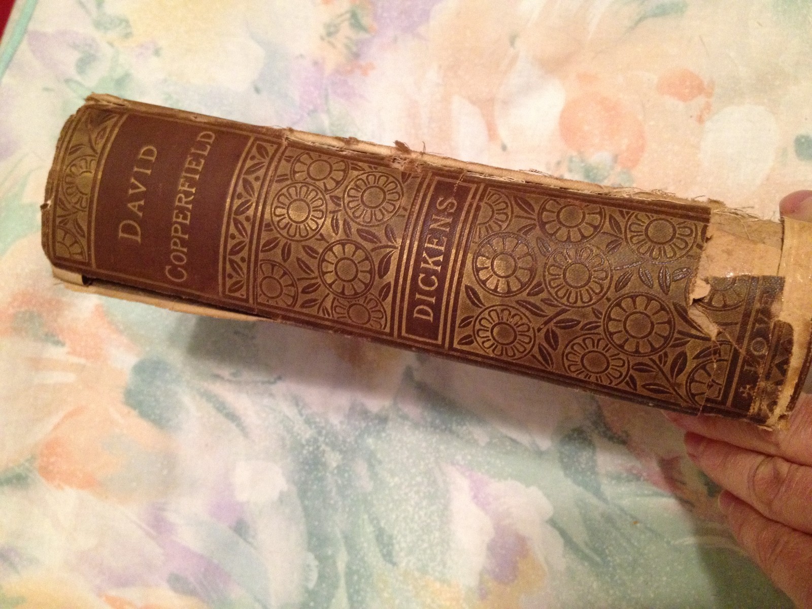 David Copperfield by Charles Dickens Antique HC John W. Lovell Co. No Date