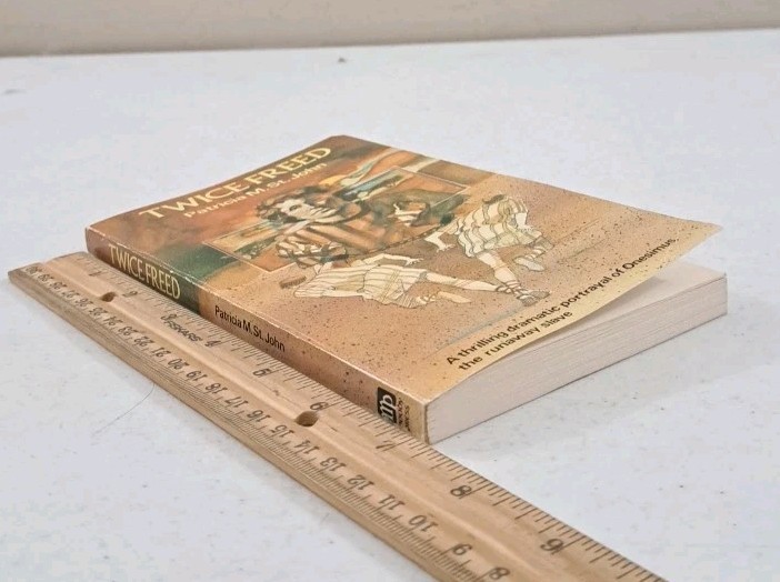 Vintage 1977 Paperback-Twice Freed-Patricia M. St John-Moody Press-Christianity