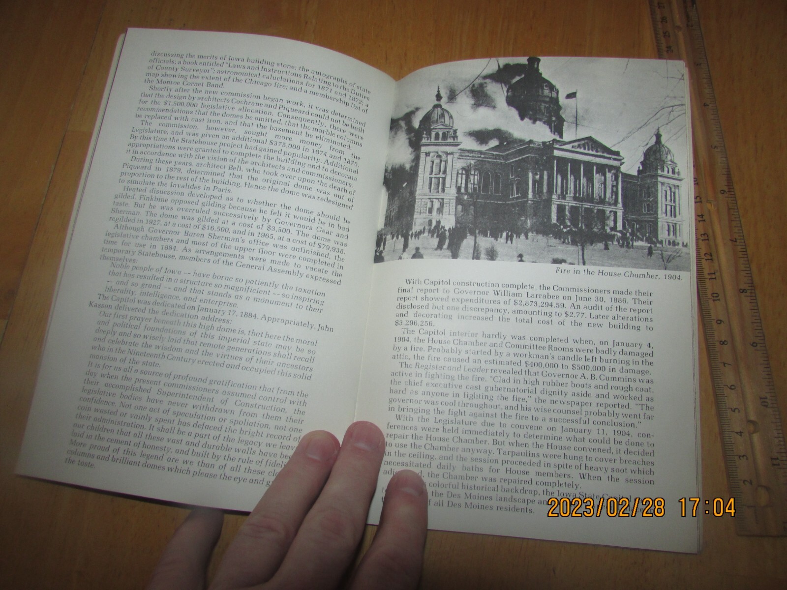 Under The Golden Dome The Story of Iowa’s State Capital and What Goes On Inside