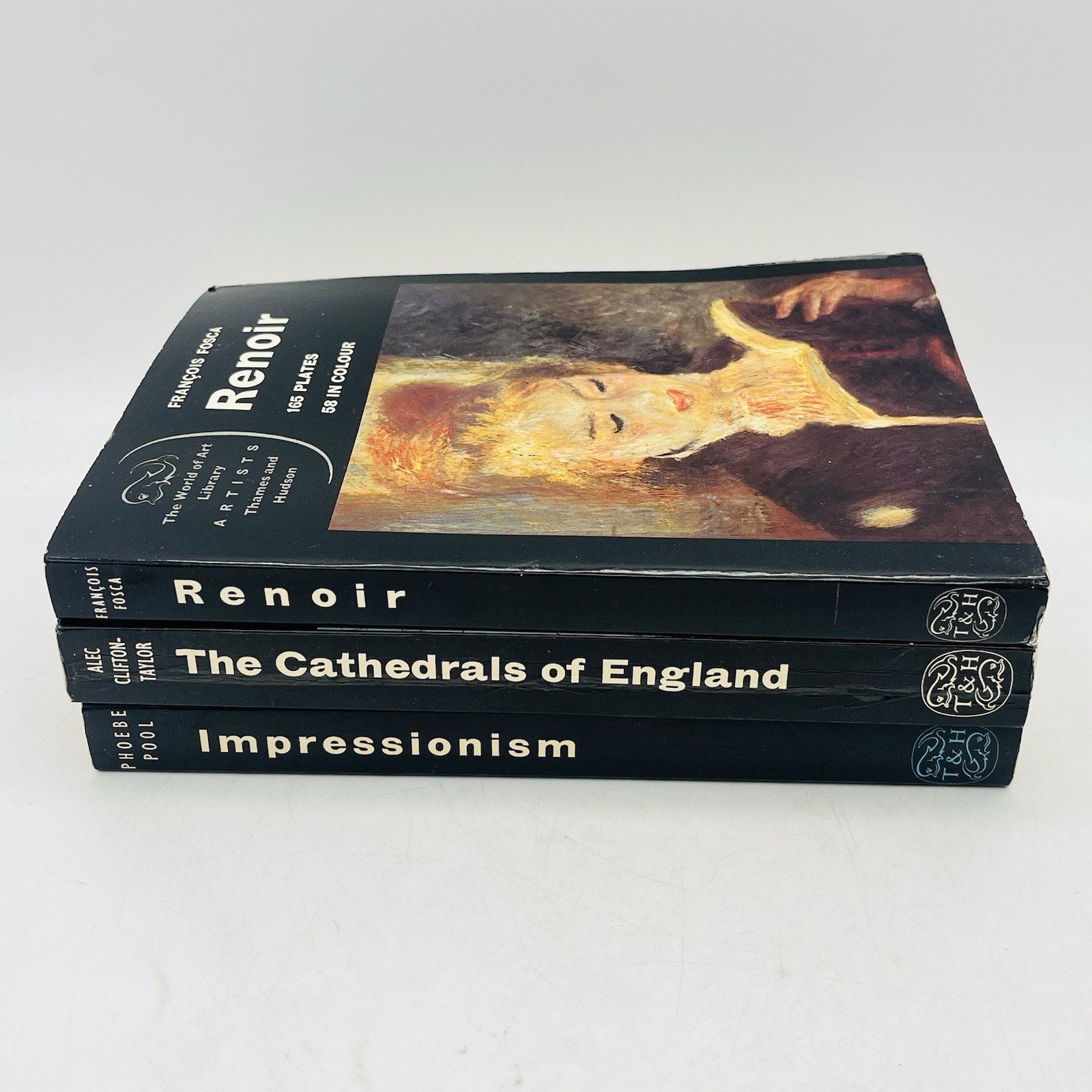 Thames & Hudson World Of Art Library Books Renoir Impressionism Cathedrals