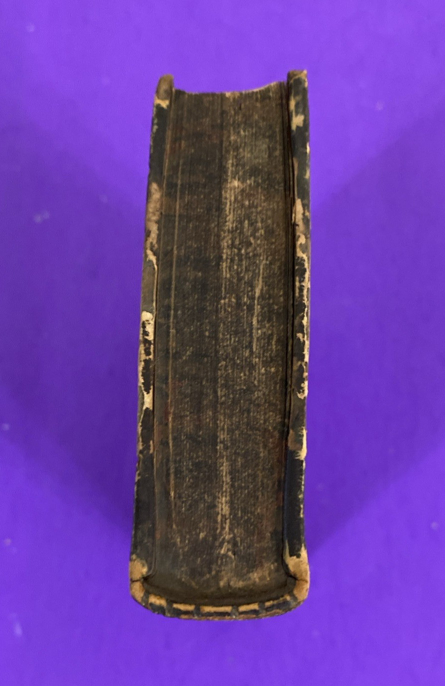 1826 Percy Anecdotes Vol VI Science Literature Banks Nichols Leather Book