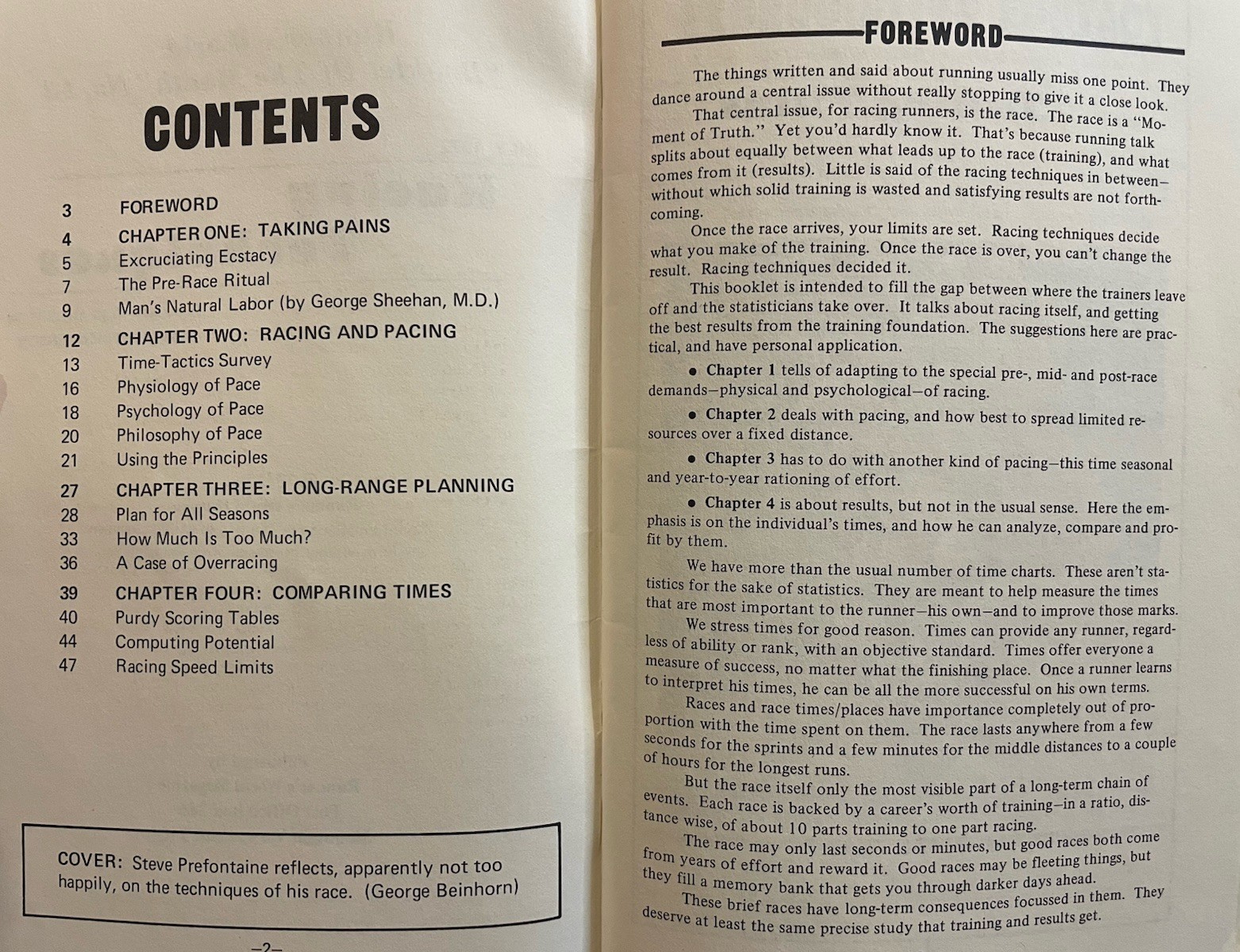 Racing Techniques Runners World Booklet #13