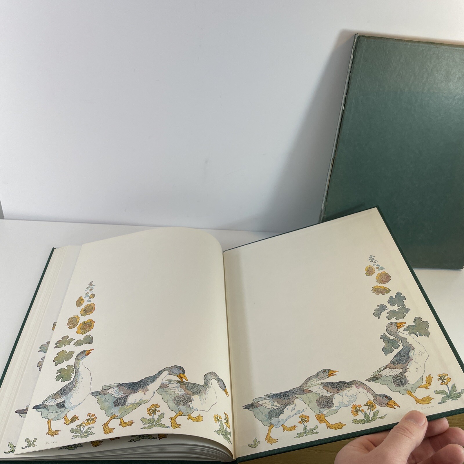 Vintage 1915 Mother Goose Book Volland Edition Grover & Richardson Donohue & Co