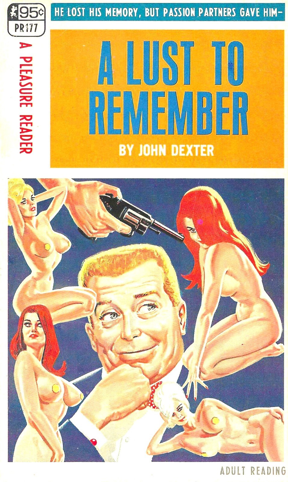 A Lust to Remember by John Dexter 1968 with Tomas Cannizarro cover Fine Minus