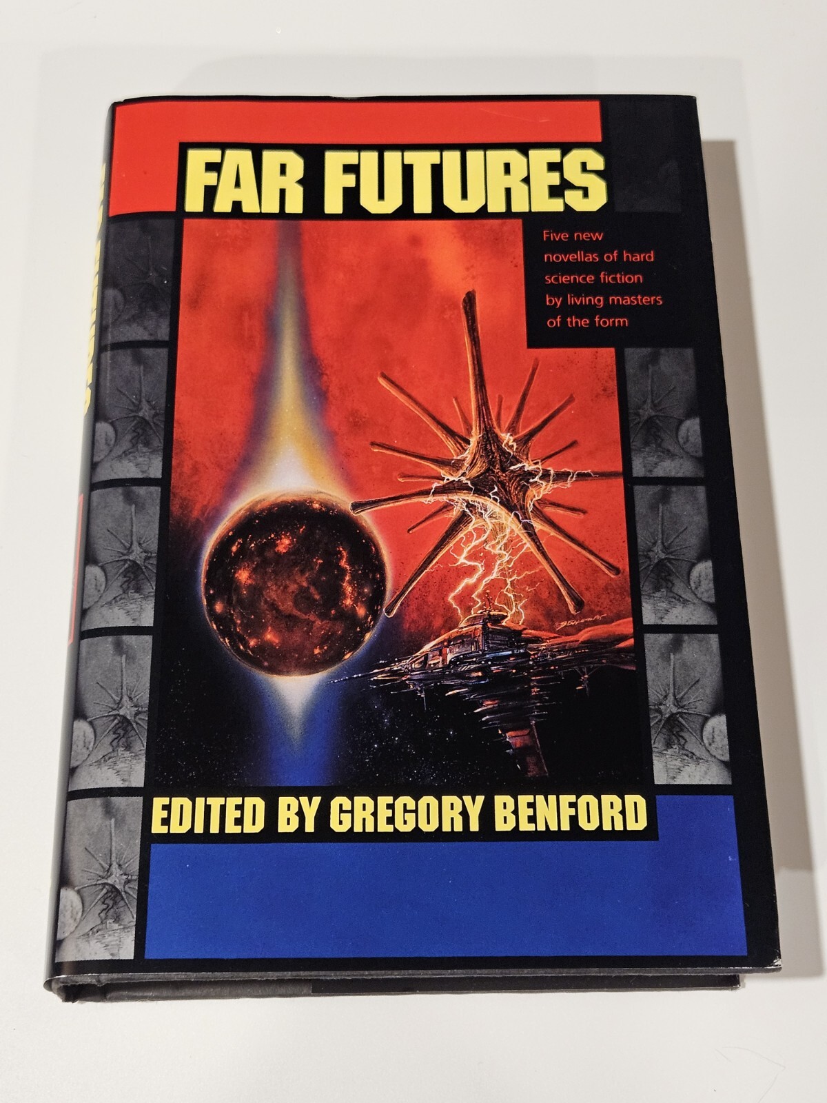 Far Futures edited by Gregory Benford Hardcover Novel Boom 1995