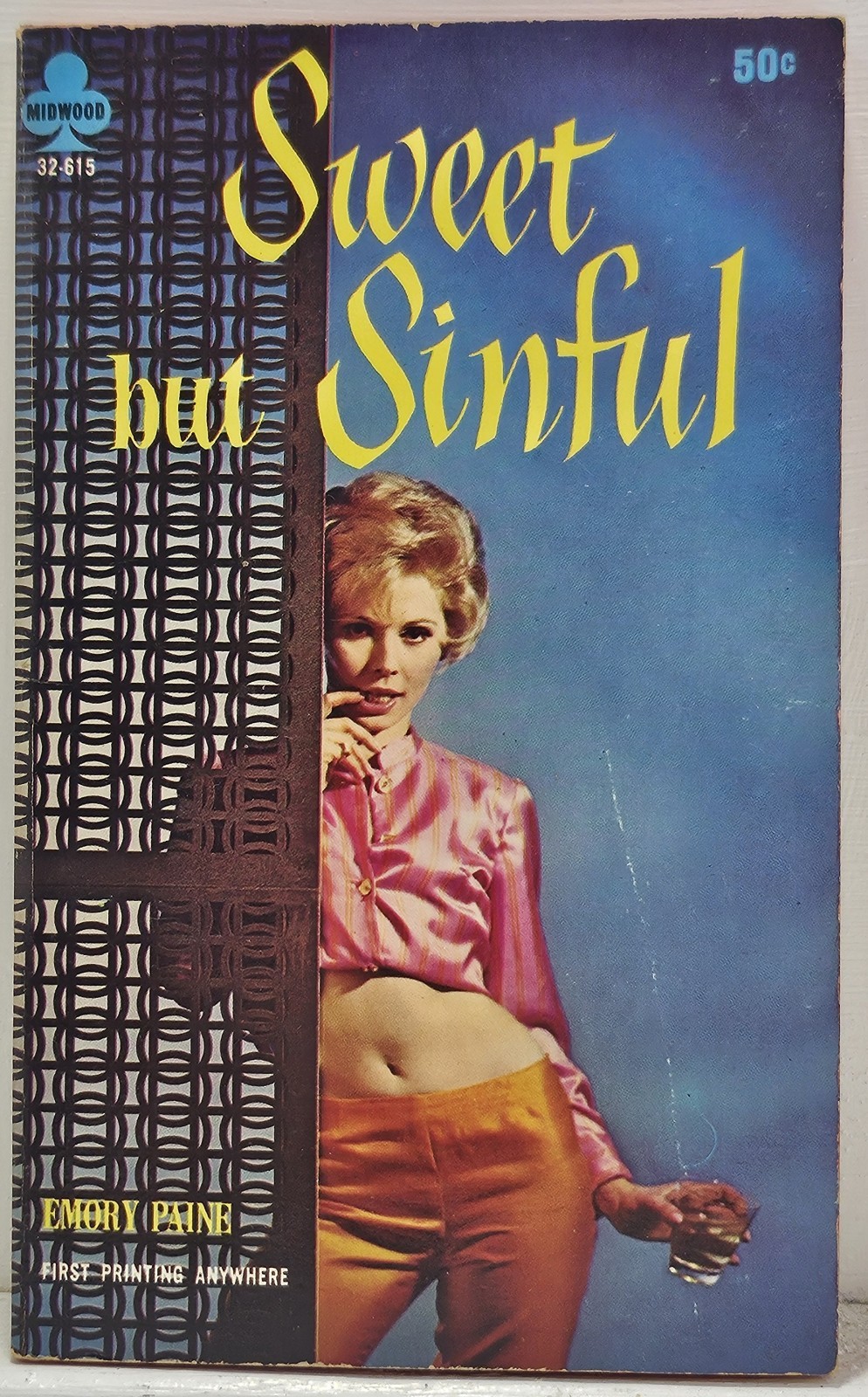 Vintage Midwood Sleaze Paperback SWEET BUT SINFUL 1966 Good Condition GGA
