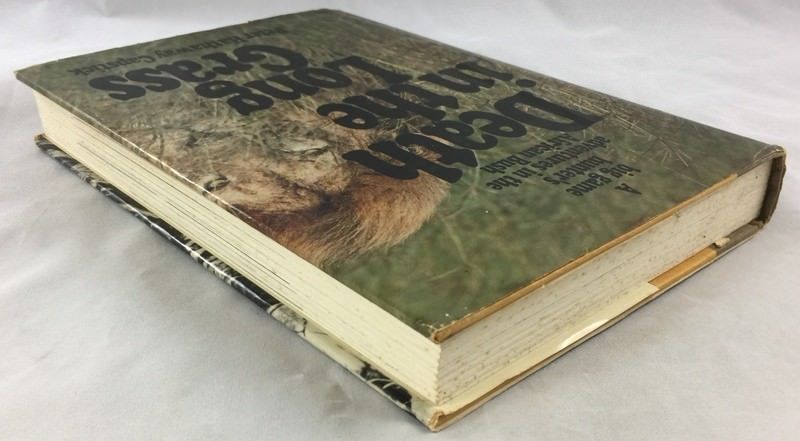 Signed PETER CAPSTICK AFRICA Death Long Grass African Big Game Hunting Elephants