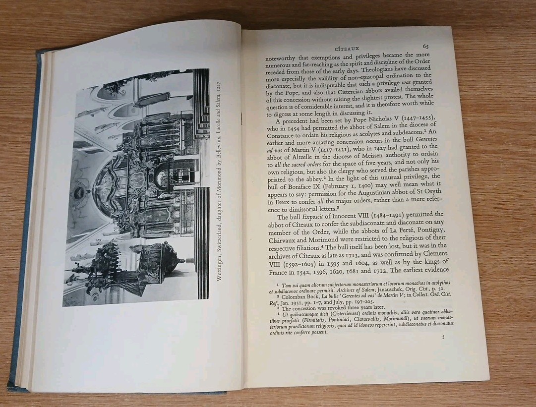 Citeaux And Her Elder Daughters By Archdale A King, Burns & Oates Hardcover 1954