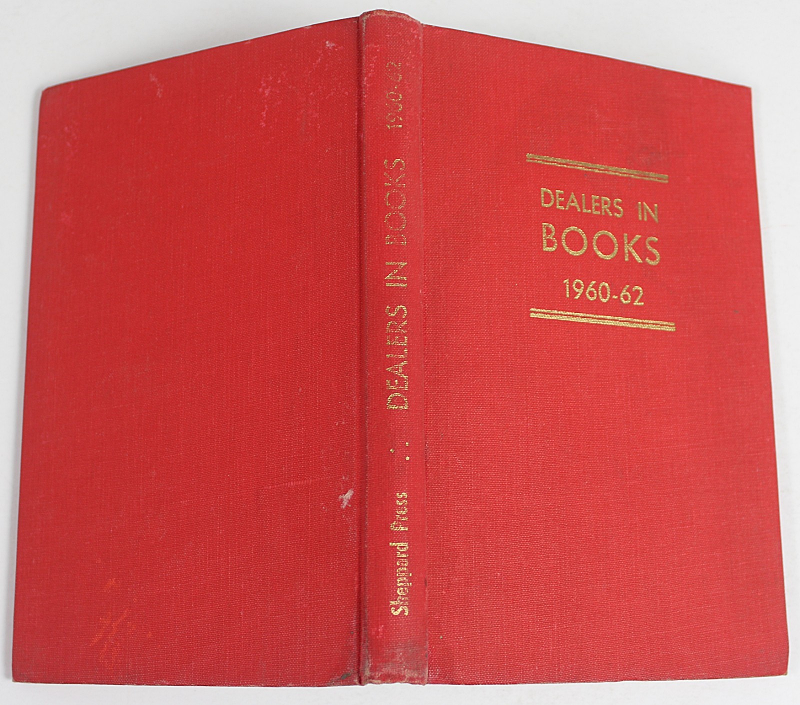 Dealers in Books 1960-62 Sheppard Press London Directory 1st Printing Bookstores