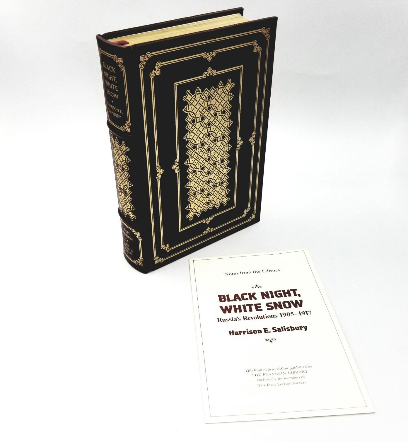 Black Night, White Snow by Harrison E. Salisbury – 1977 Franklin Library First