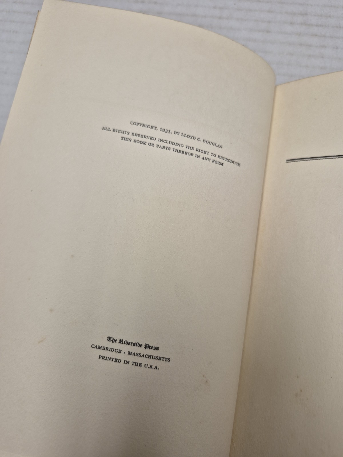 Precious Jeopardy A Christmas Story Douglas 1933 Hardcover Great Depression