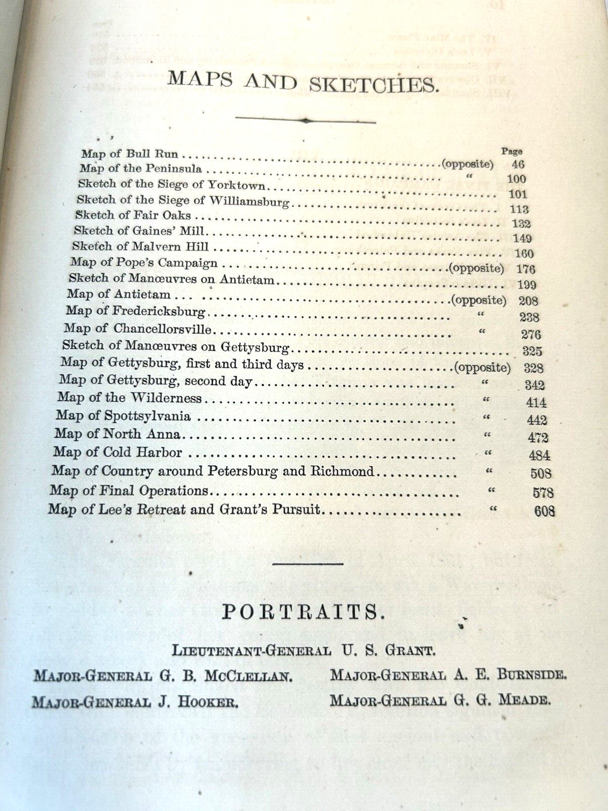 1866 – Campaigns – Army Of The Potomac – by William Swinton – + Maps & Sketches