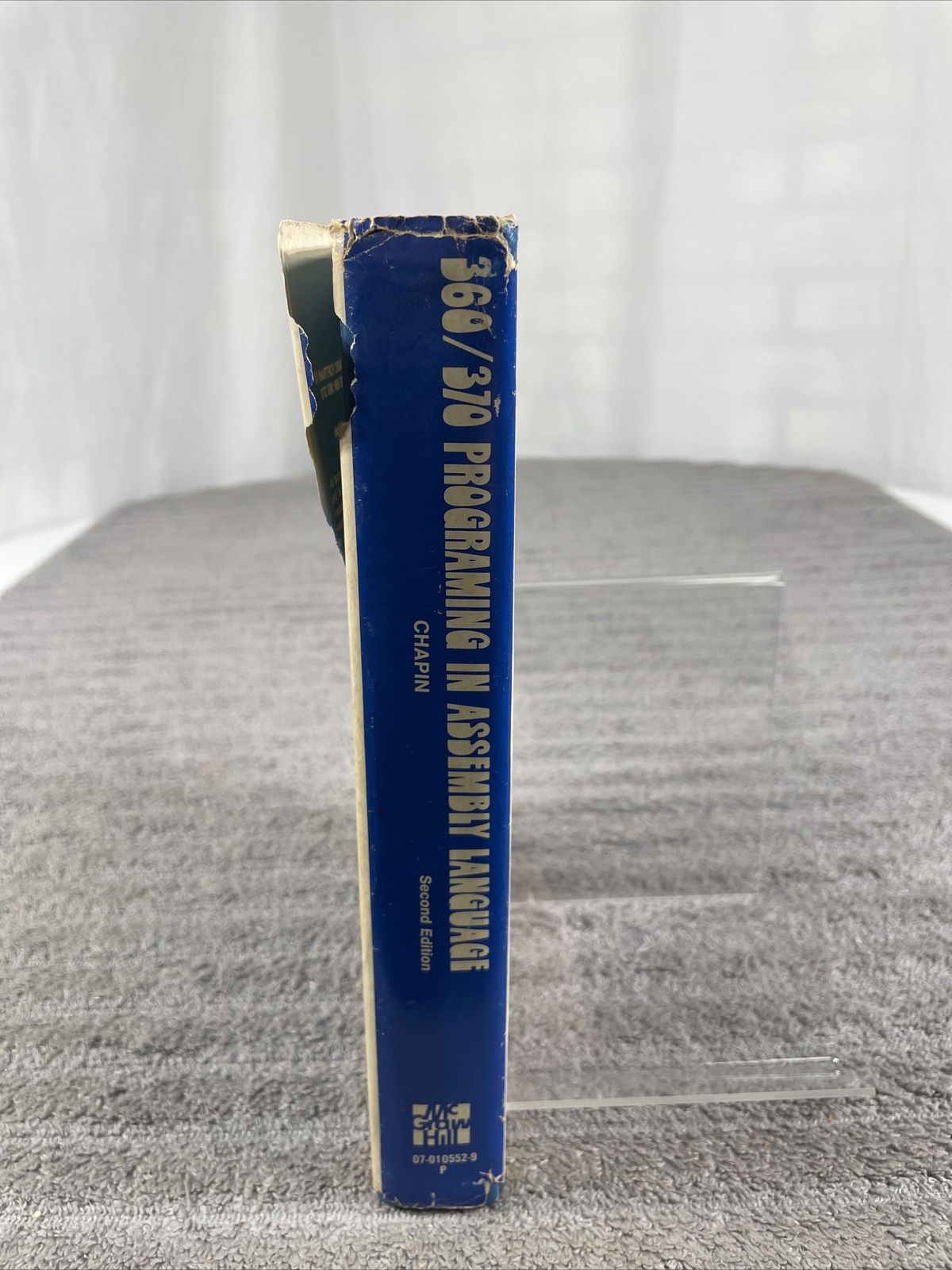 360/370 Programing In Assembly Language By Ned Chapin Hardcover Dust Jacket 1973