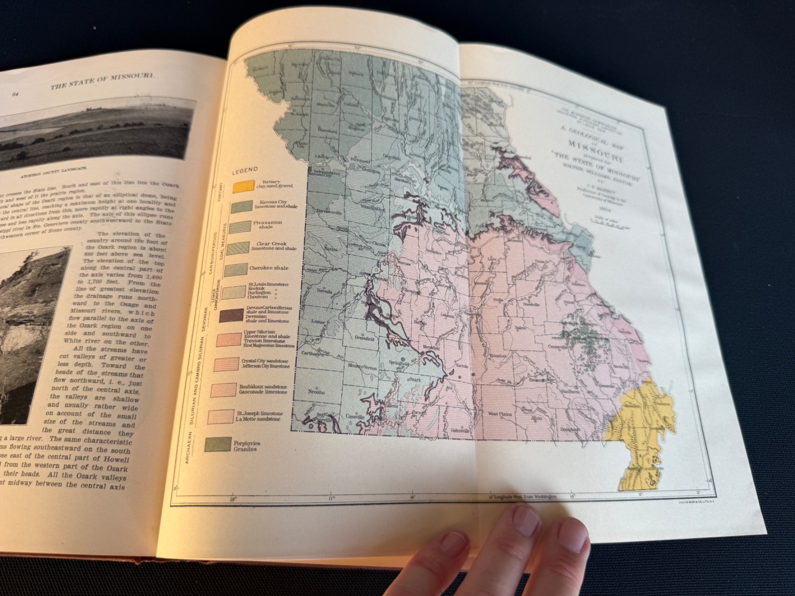 The State of Missouri:An Autobiography Walter Williams -World’s Fair w/Maps 1904