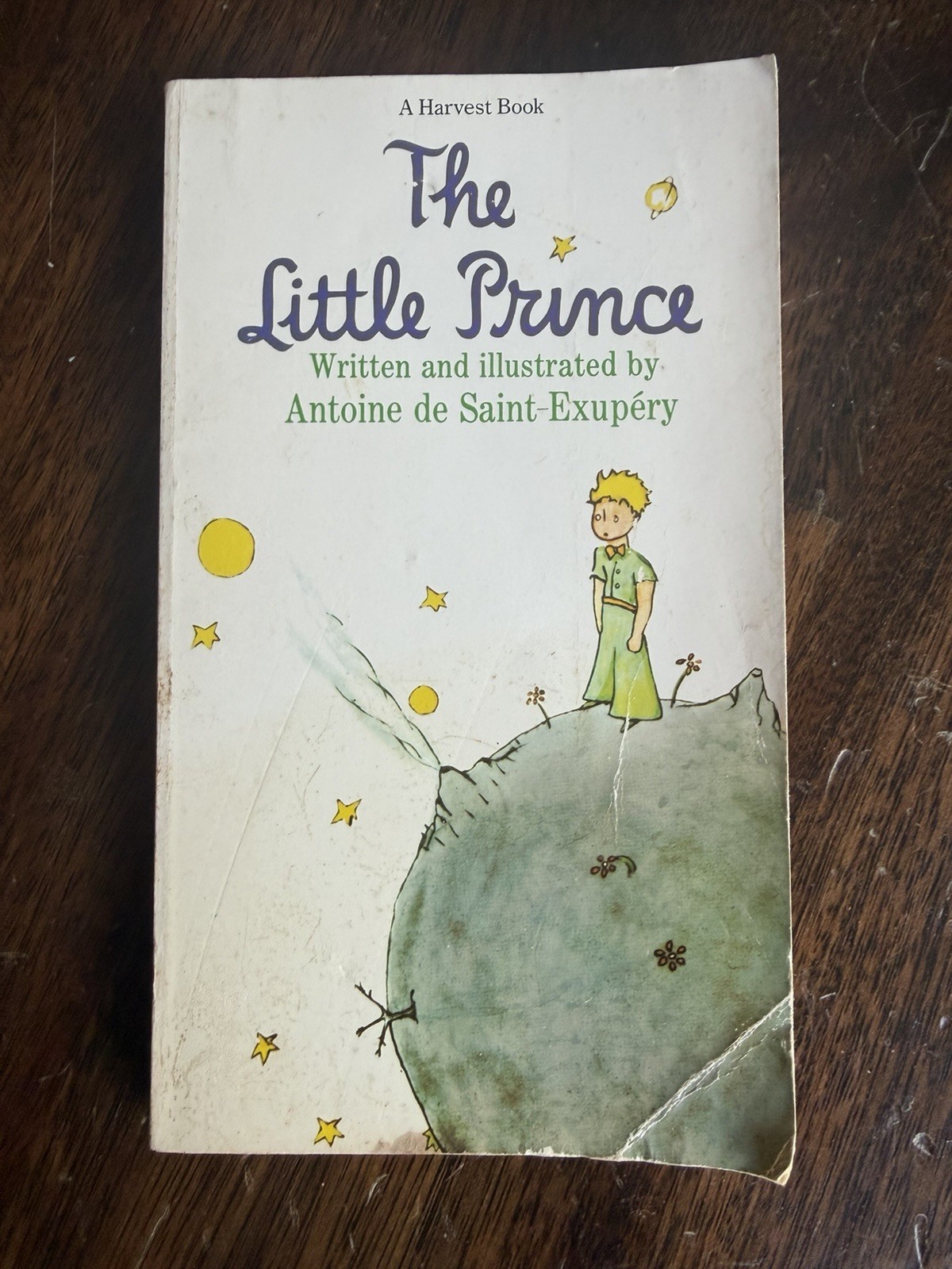 The Little Prince by Antoine de Saint Exupery 1971 Paperback Harcourt