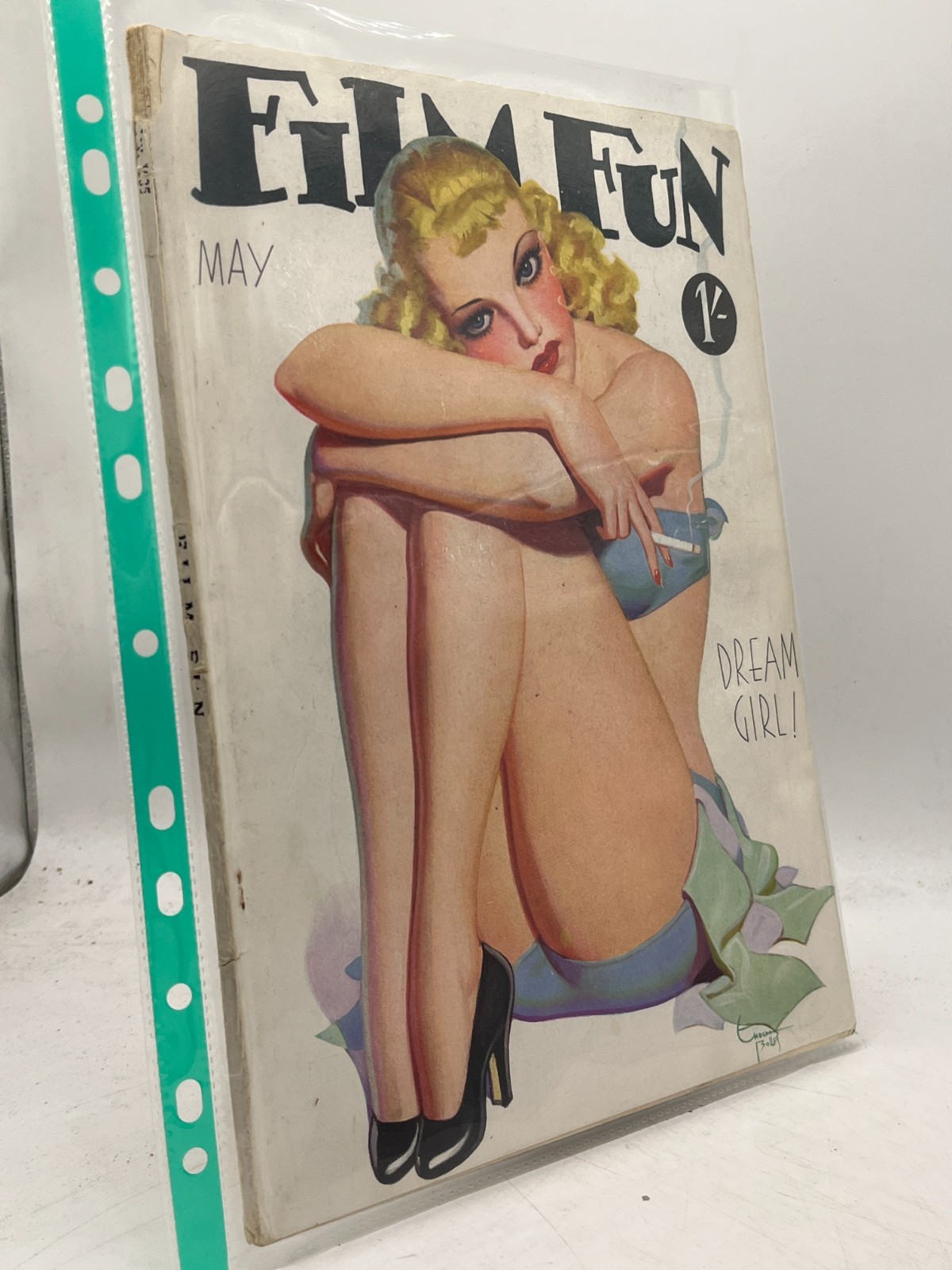 Film Fun #553 May 1936 Enoch Bolles Dream Girl Art Deco Pin Up Magazine