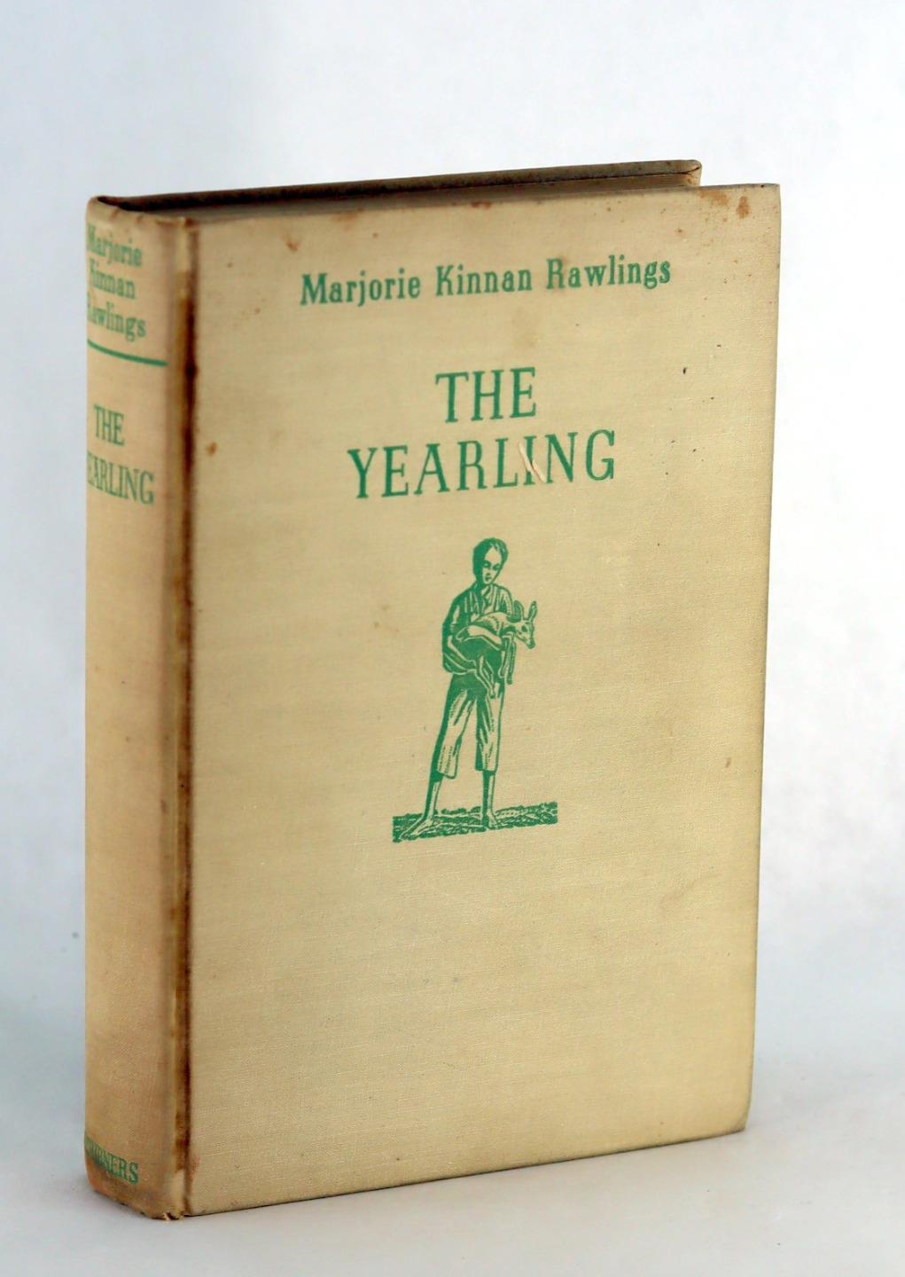 Marjorie Kinnan Rawlings Edward Shenton 1st Ed 1938 The Yearling Pulitzer Winner
