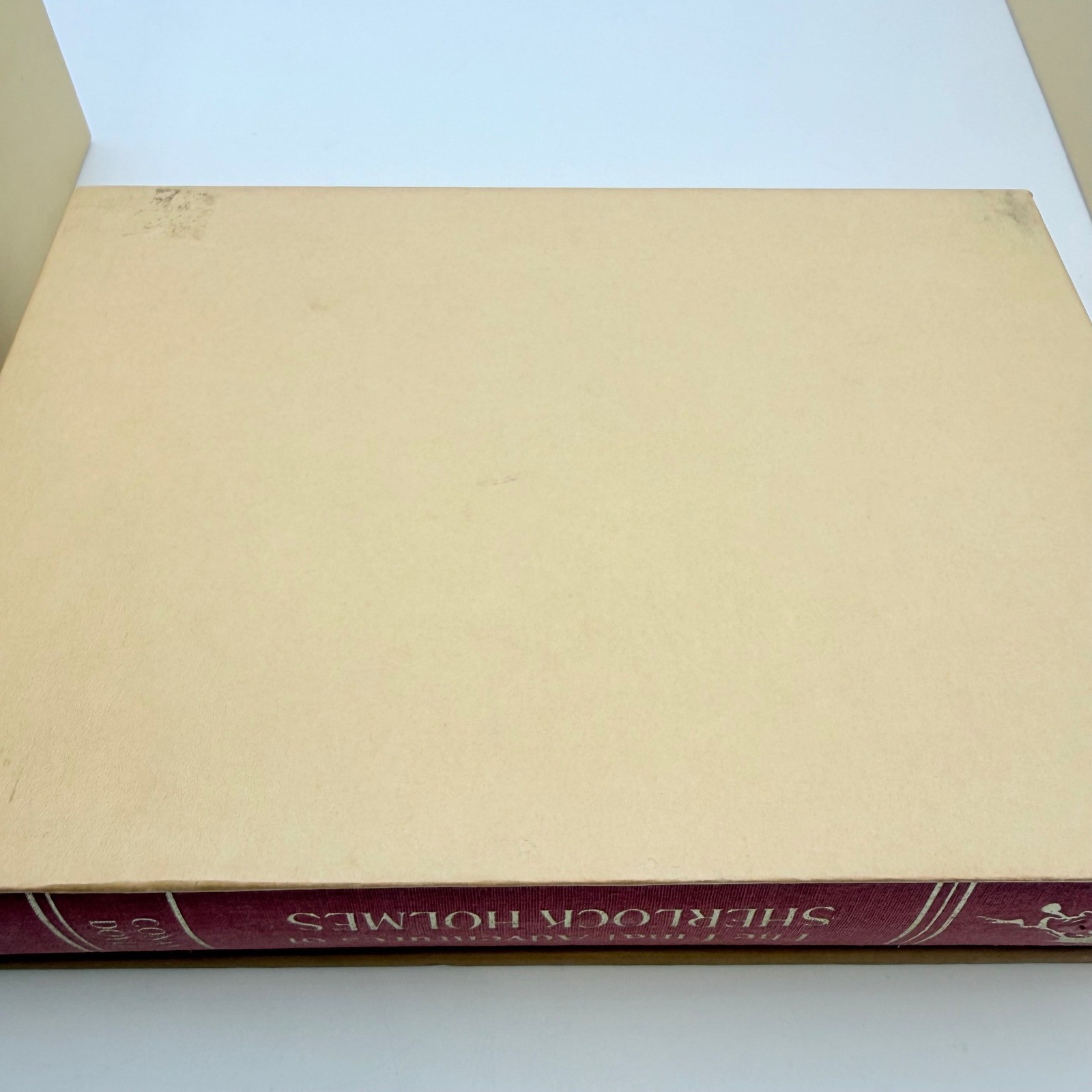 Heritage Press Sherlock Holmes 3 Vol Set Conan Doyle Hardcover Slipcase 1981
