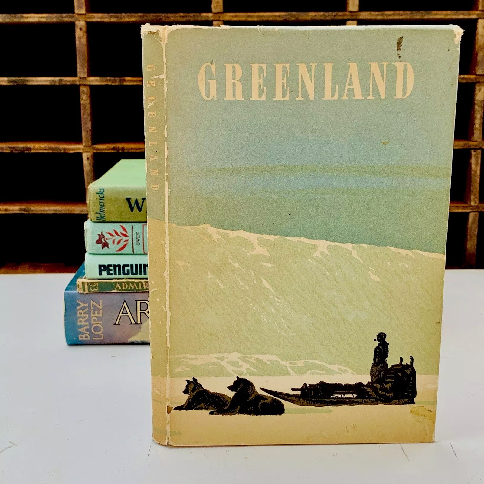Vintage ARCTIC Books Stack Lot of 6 Alaska Greenland Polar Explorers North Pole