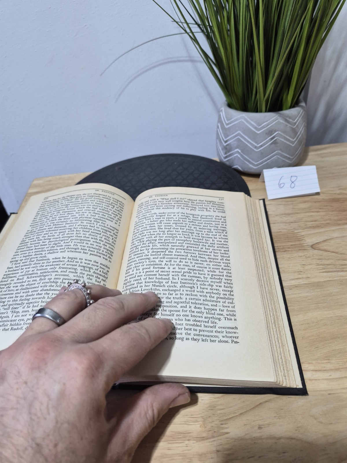 Doctor Faustus by Thomas Mann translated from the German by H.T.Lowe-Porter 1948